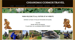 Desktop Screenshot of chiangmaicosmostravel.com
